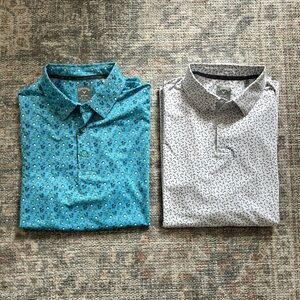 2 Callaway Opti-Dri golf shirts